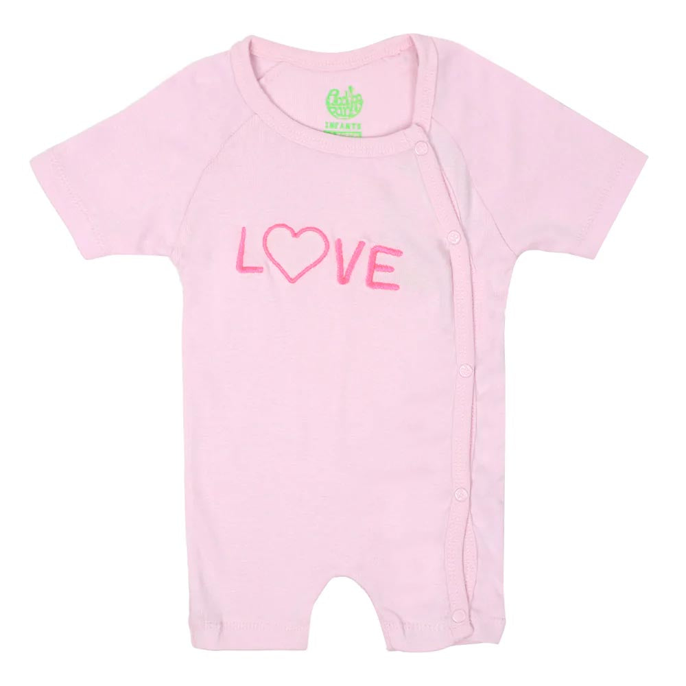 Infant Girls Knitted Romper Love -Festival B