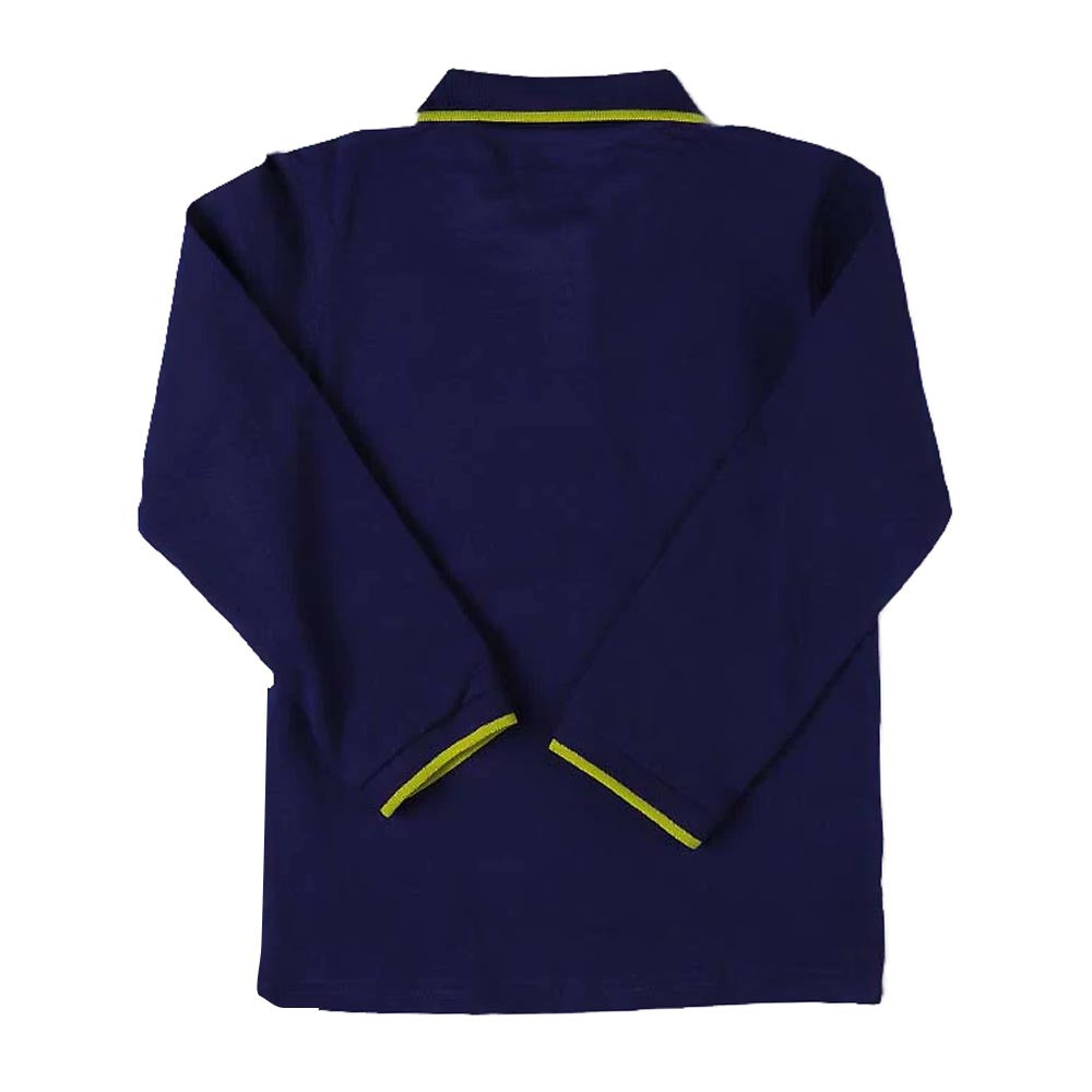 Basic Polo Shirt For Boys - Navy