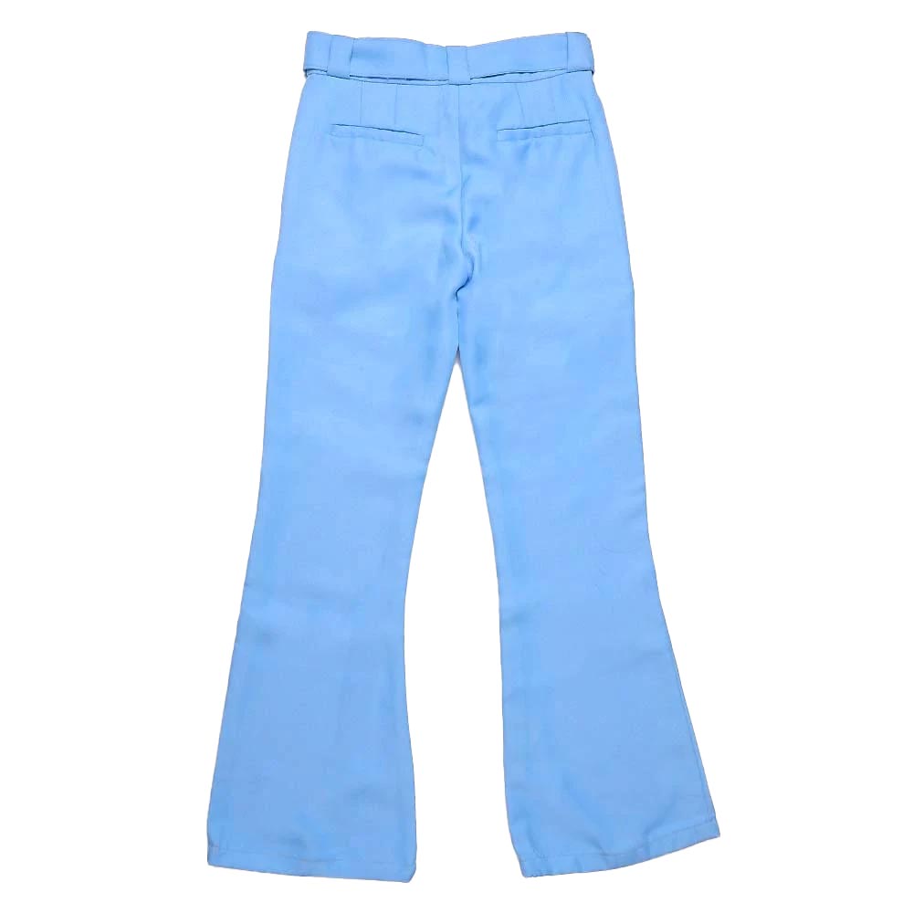 Teens Girls Plain Cotton Pant - Sky Blue