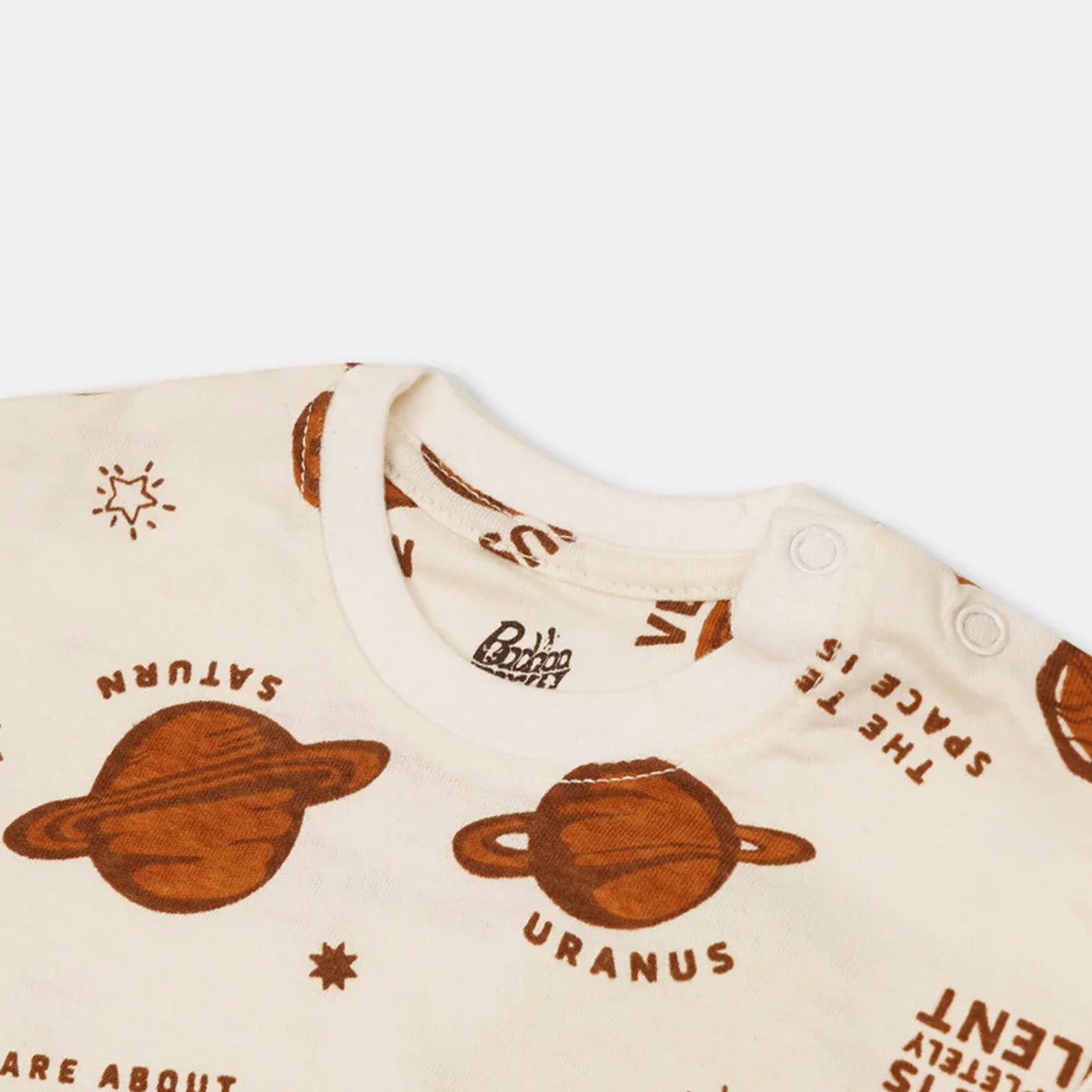 Infant Boys T-Shirt Silent Space - Off White