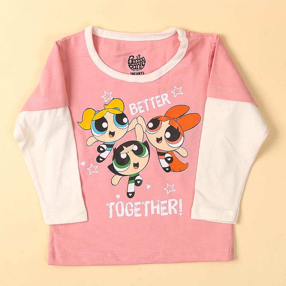 Puff Girls T-Shirt For Girls - Pink