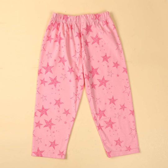 Better Together Night Suit For Girls - Pink