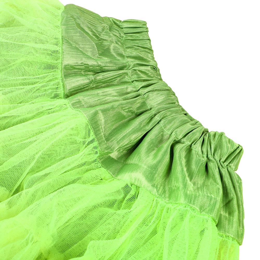 Infant Net Frill Skirt For Girls - Neon Green