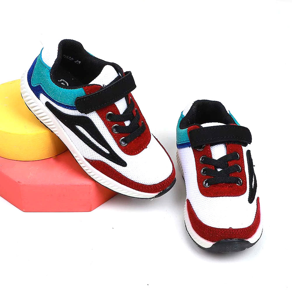 Sneakers For Girls - Red/White