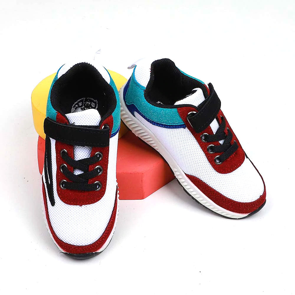 Sneakers For Girls - Red/White