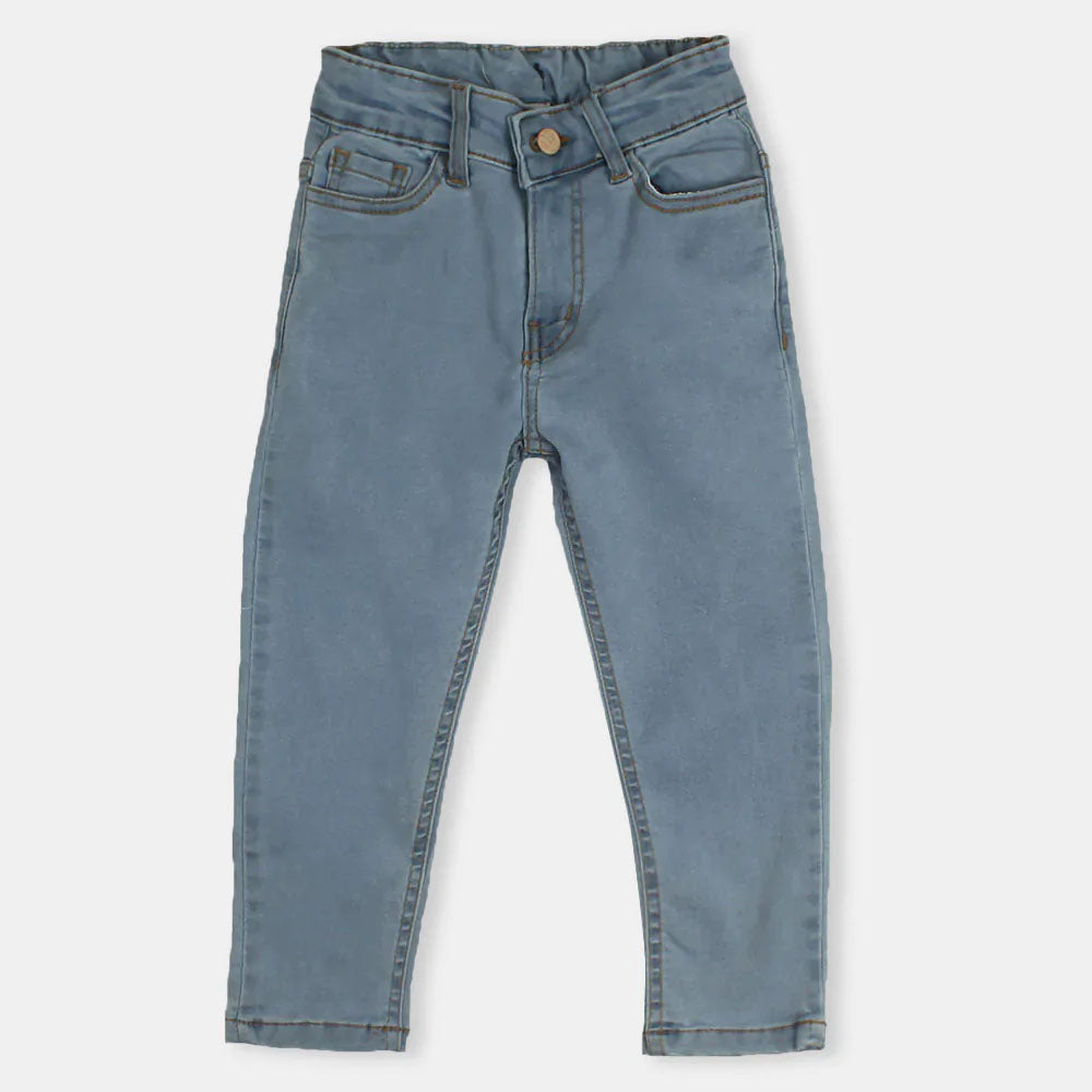 Girls Pant Denim Basic - Ice Blue