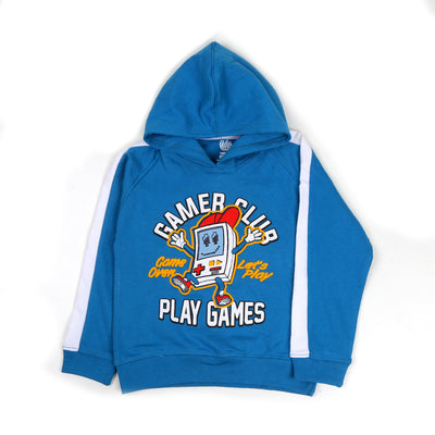 Gamer Club Sweater For Boys - Blue