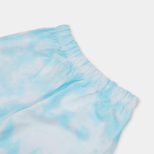 Girls Knitted Night Suit Sleep All Night - Tie Dye