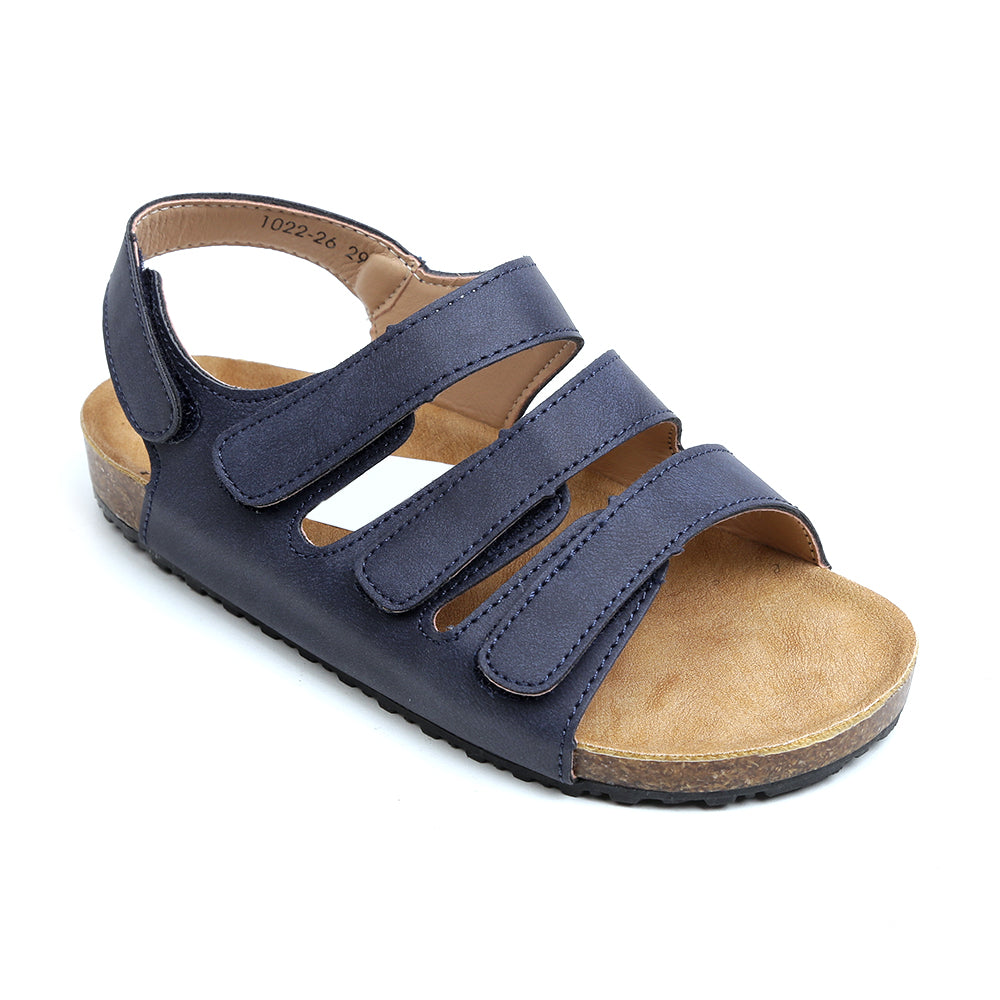 Casual Straps Sandal For Boys - Navy