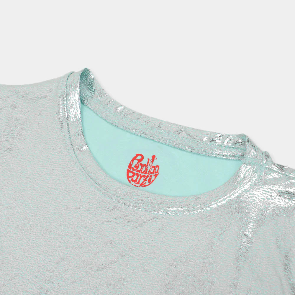 Girls T-Shirt H/S Foil Splash