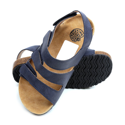 Casual Straps Sandal For Boys - Navy