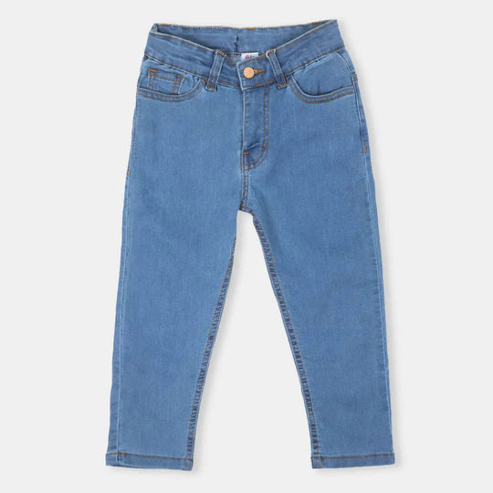 Girls Pant Denim Basic - Mid Blue