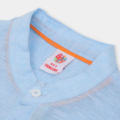 Boys Casual Shirt Waste - Light Blue