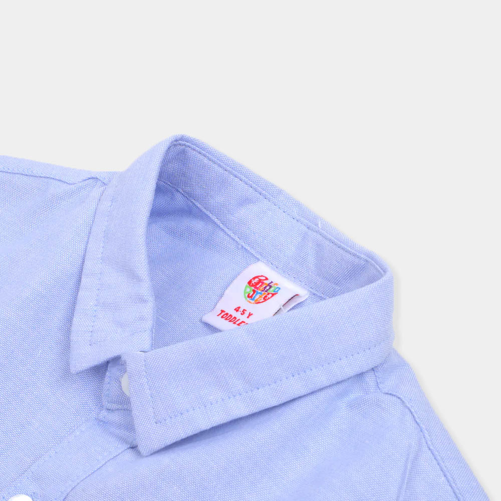 Boys Casual Shirt Character - Lt Blue