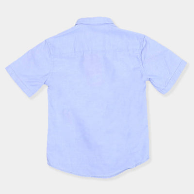 Boys Casual Shirt Character - Lt Blue