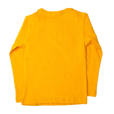 Friends Noun T-Shirt For Girls - Yellow