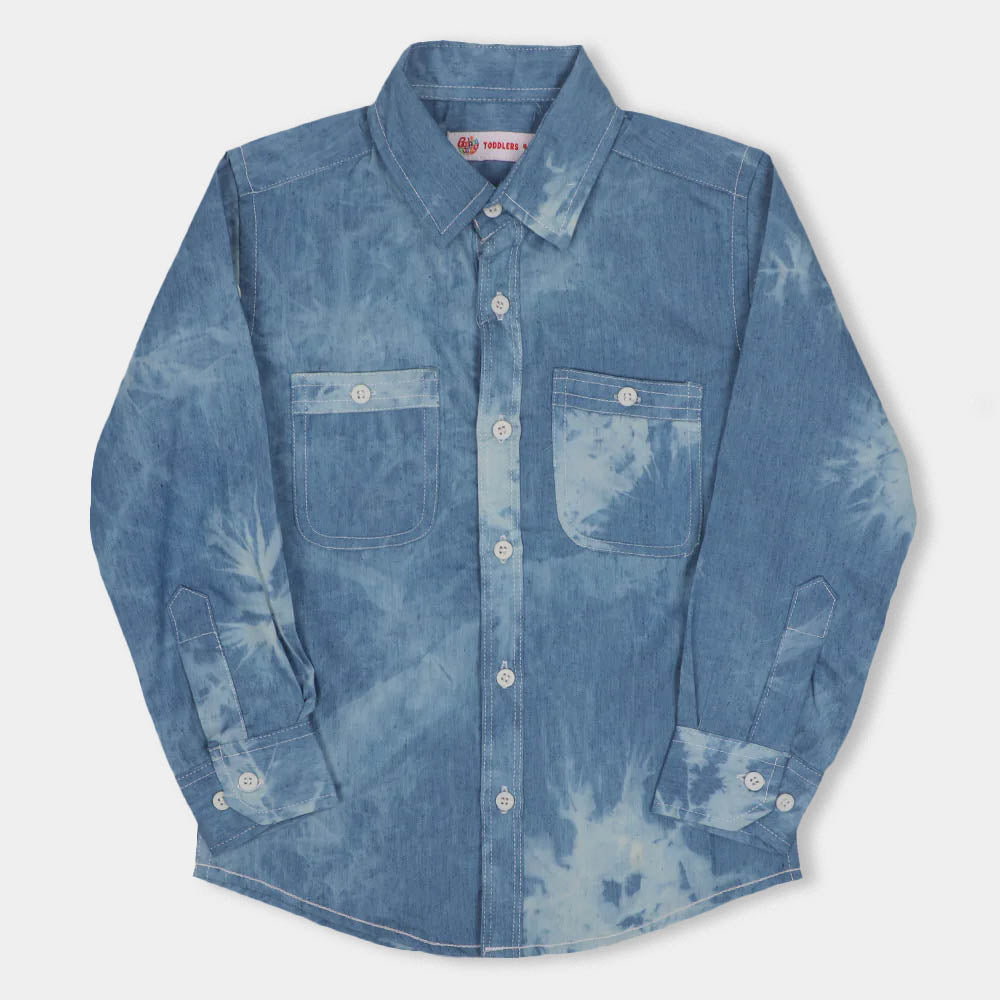 Boys Casual Shirt Blue Water
