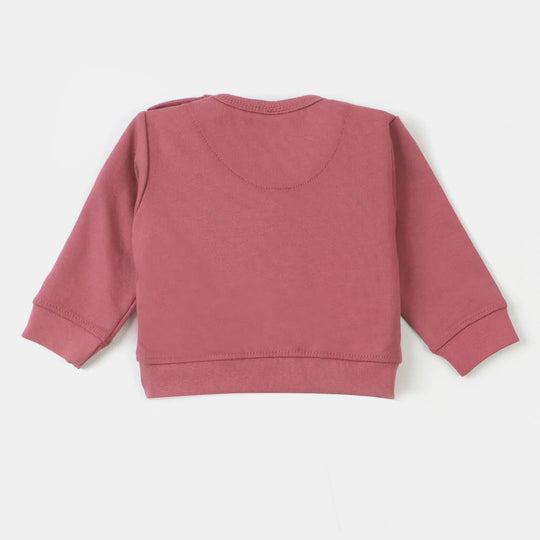 Infant Boys Sweatshirt Explorer - L-Maroon