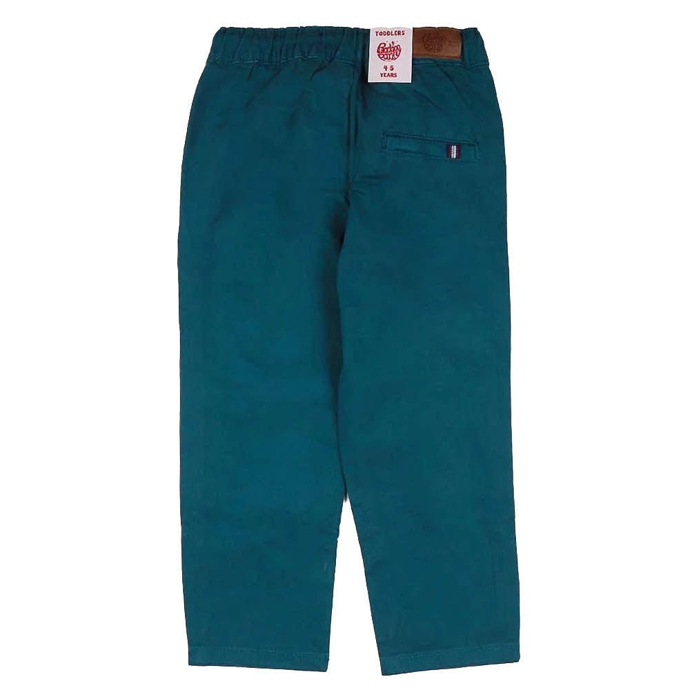 Cotton Pant For Boys - Turquoise
