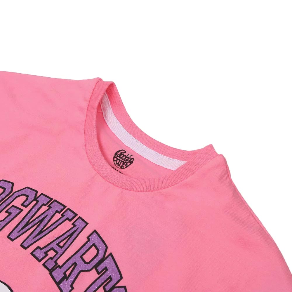 Girls T-Shirt Hogwarts - Pink