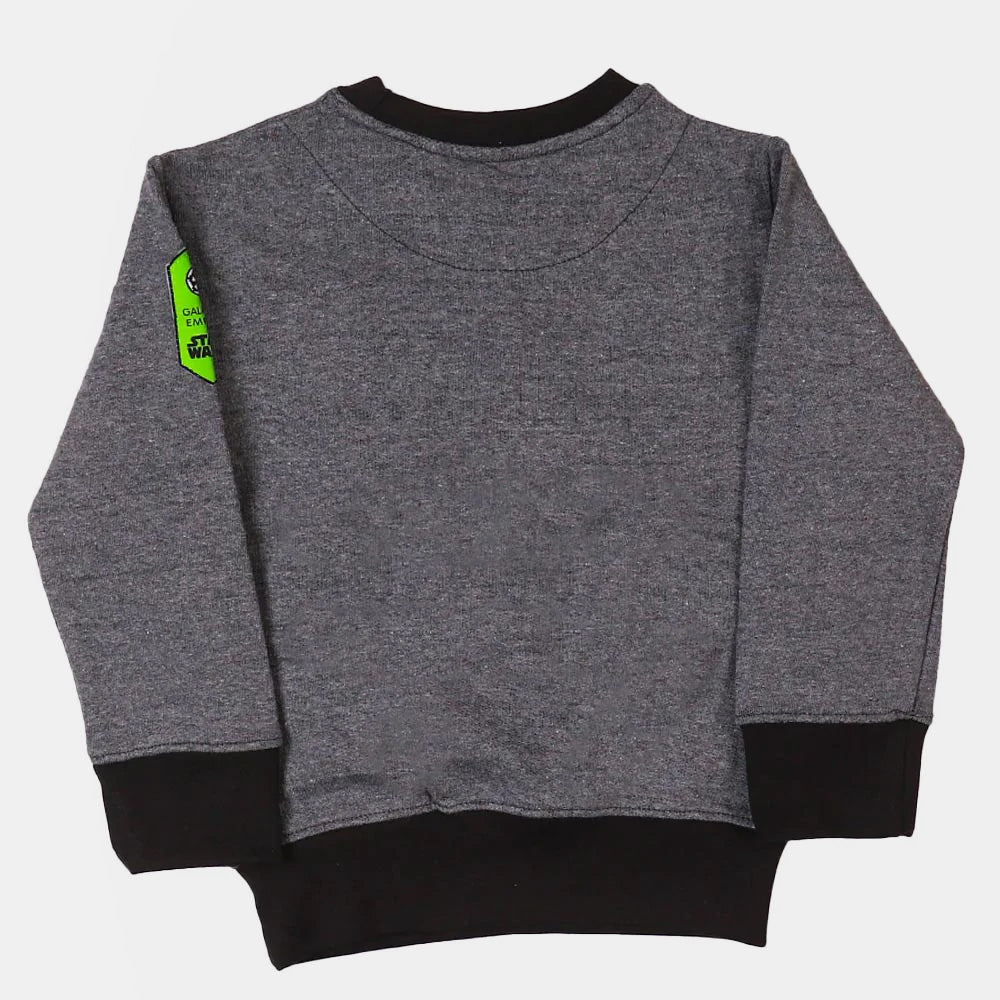 Boys Character Sweatshirt - Charcoal