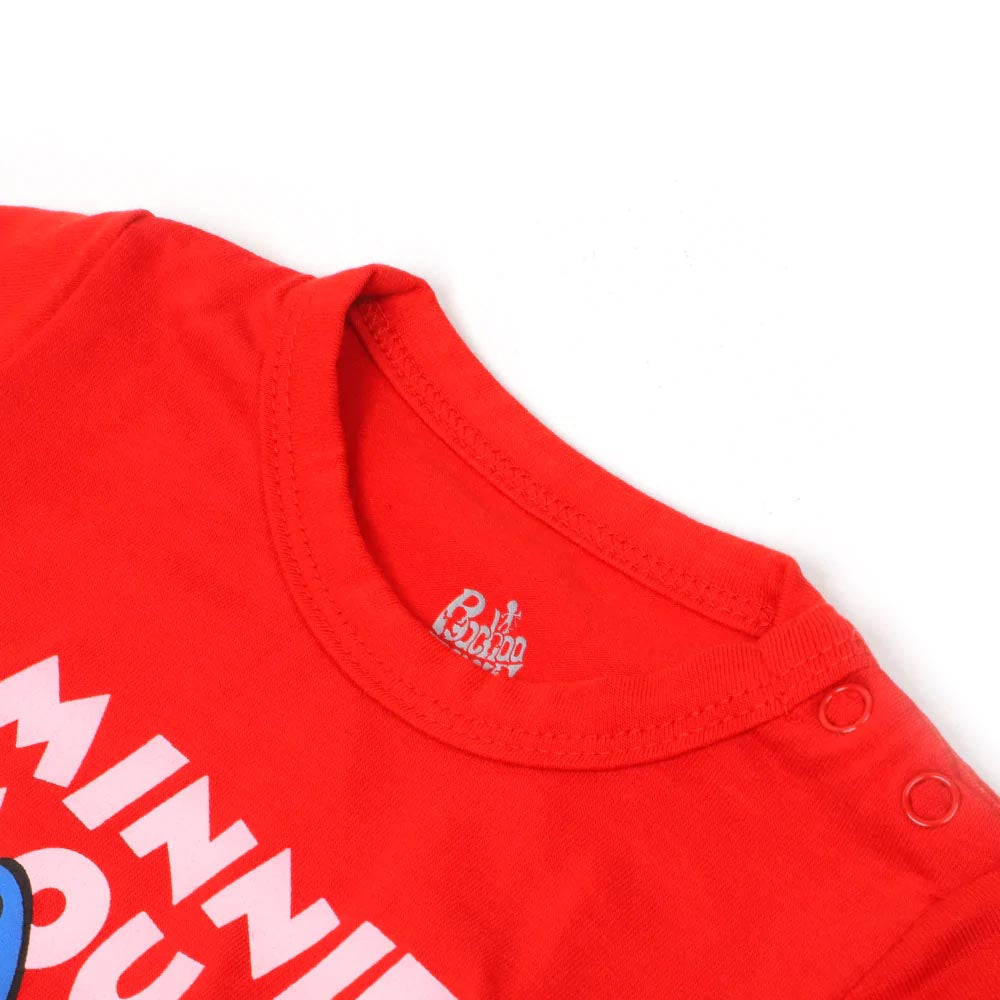 Infant  Girls T-Shirt - Fiery Red