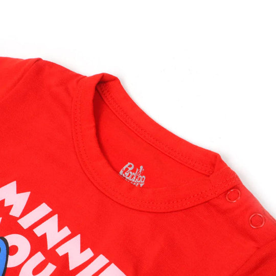 Infant  Girls T-Shirt - Fiery Red