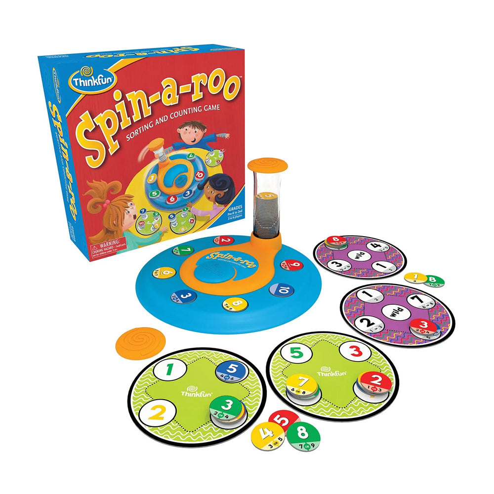 Spin-a-roo Counting Game For Kids (0160-6)