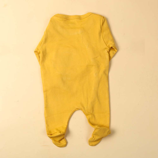 Sweat Dreams Romper For Girls - Citrus