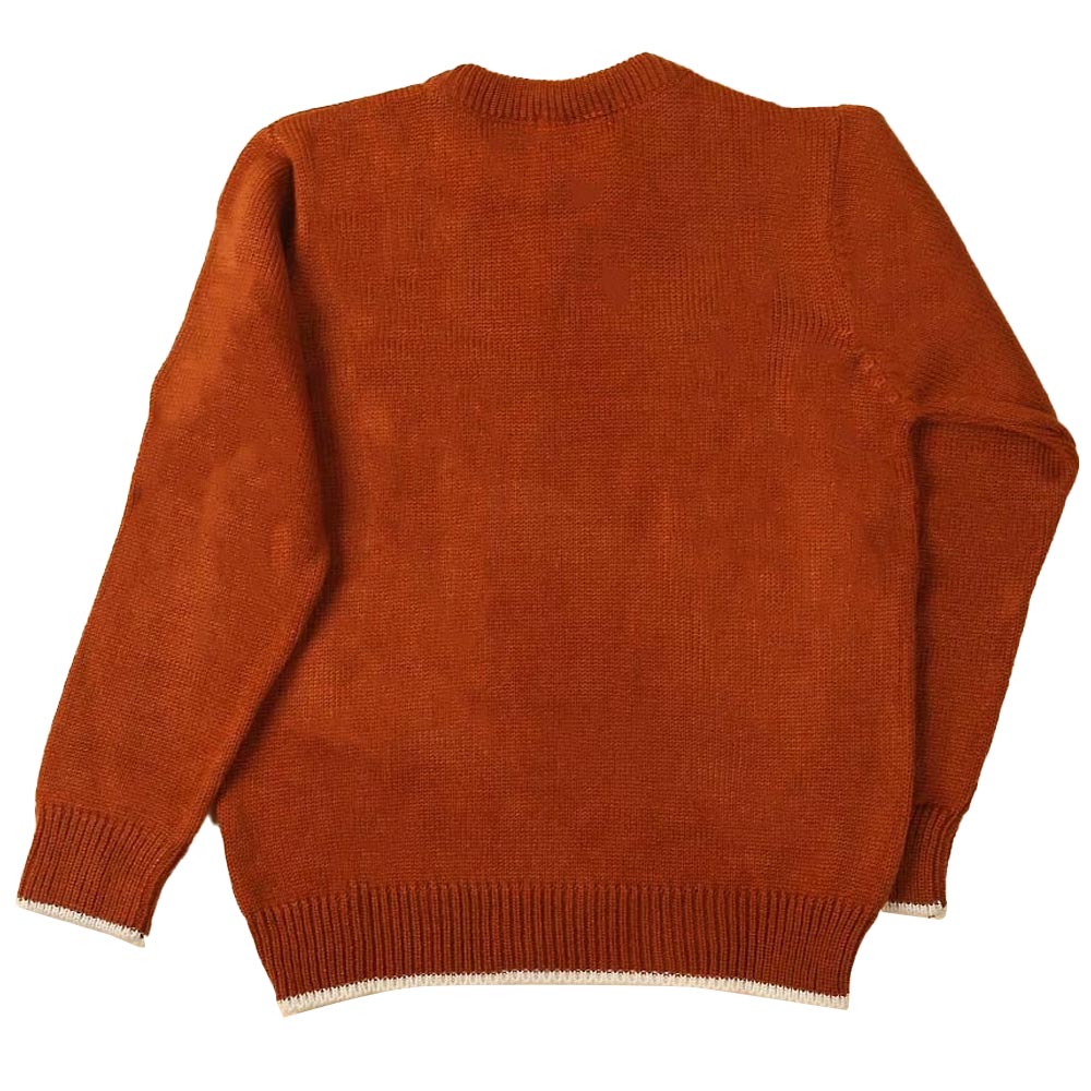 Basic Sweater For Boys - Brown