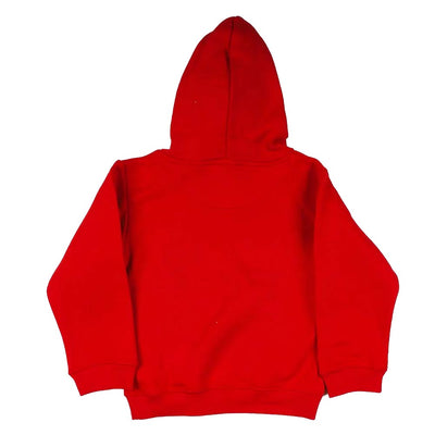 Pull Over Hoodie For Girls - Red