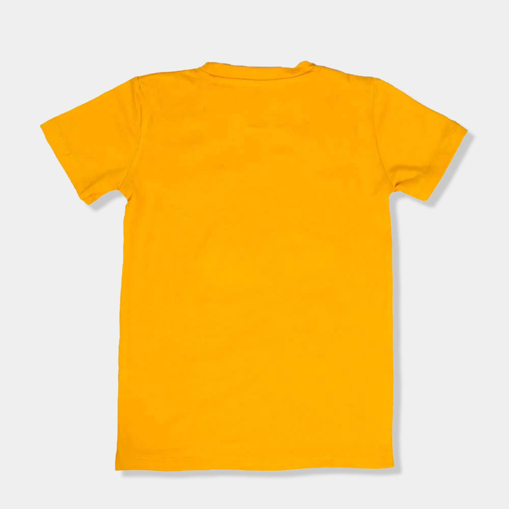 Infant Girls T-Shirt New York -Saffron