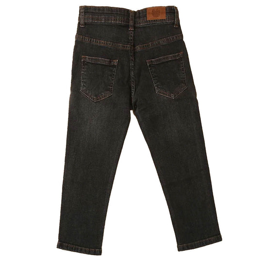 Basic Denim Pant For Boys - Grey