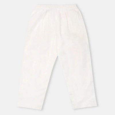 Infant Boys Pajama  -White