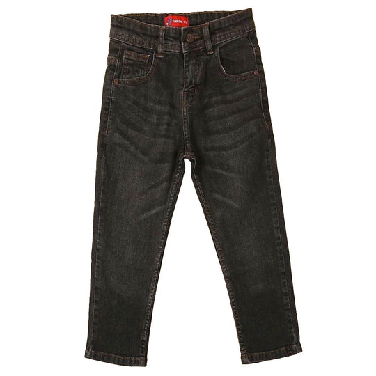 Basic Denim Pant For Boys - Grey