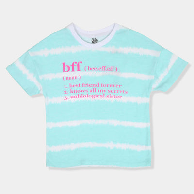 Girls T-Shirt BFF - Blue