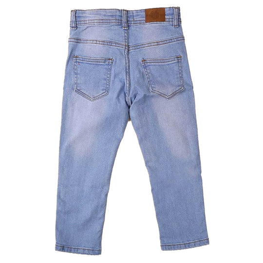 Basic Denim Pant For Boys - Blue