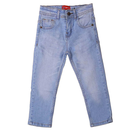 Basic Denim Pant For Boys - Blue