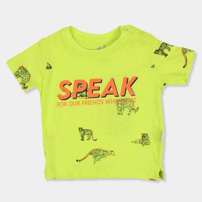 Boys T-Shirt Speak - Sharp Green
