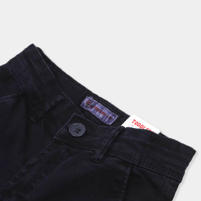 Boys Pant Cotton Stay Cool-NAVY