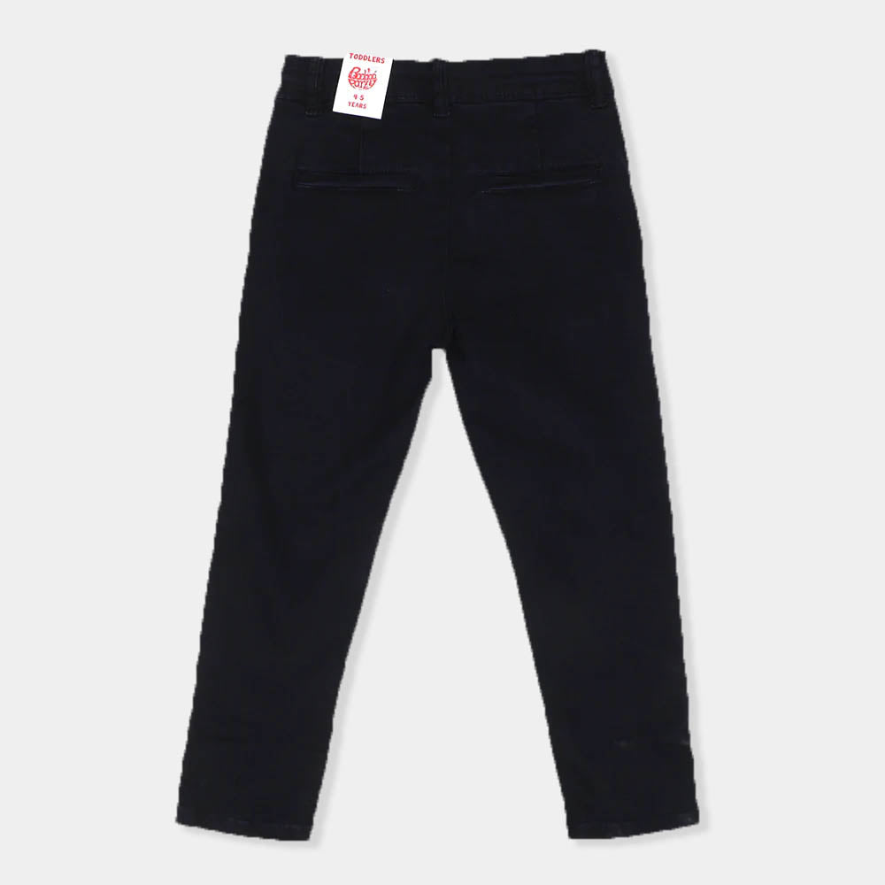 Boys Pant Cotton Stay Cool-NAVY