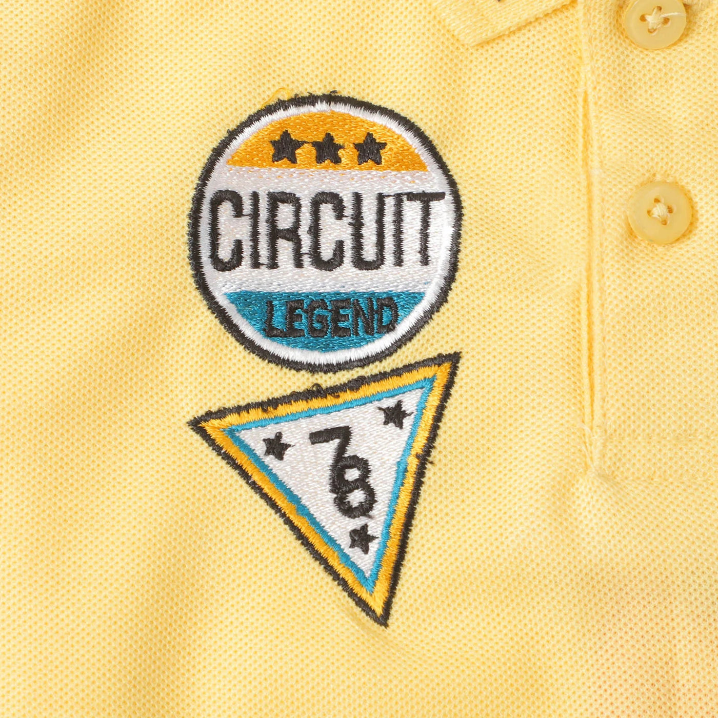 Boys Polo Circuit 78 - Lemon