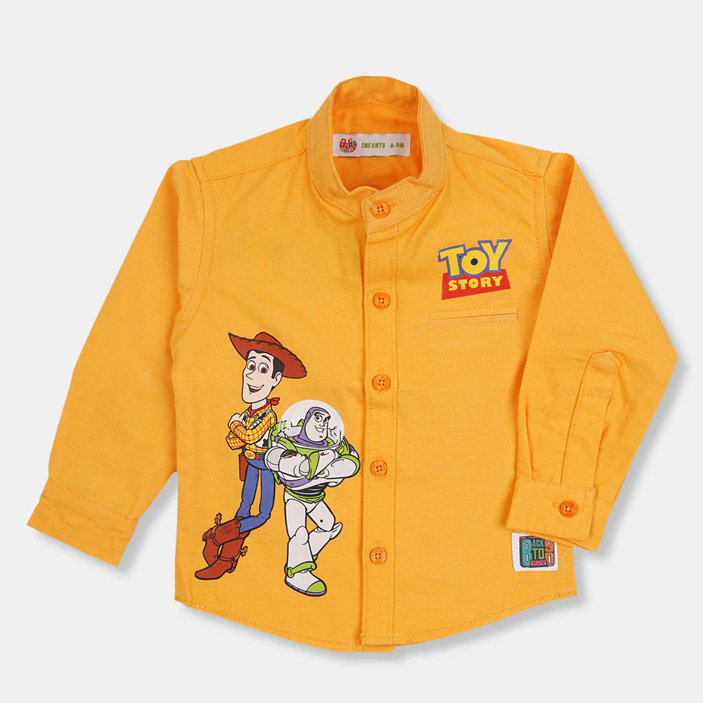 Infant Boys Casual Shirt Woody - Citrus