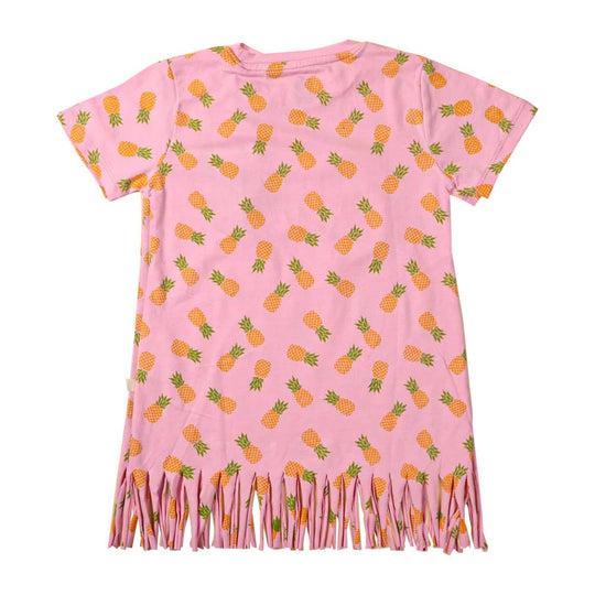 Infant Aloha T-Shirt For Girls - Pink