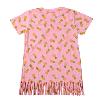 Infant Aloha T-Shirt For Girls - Pink