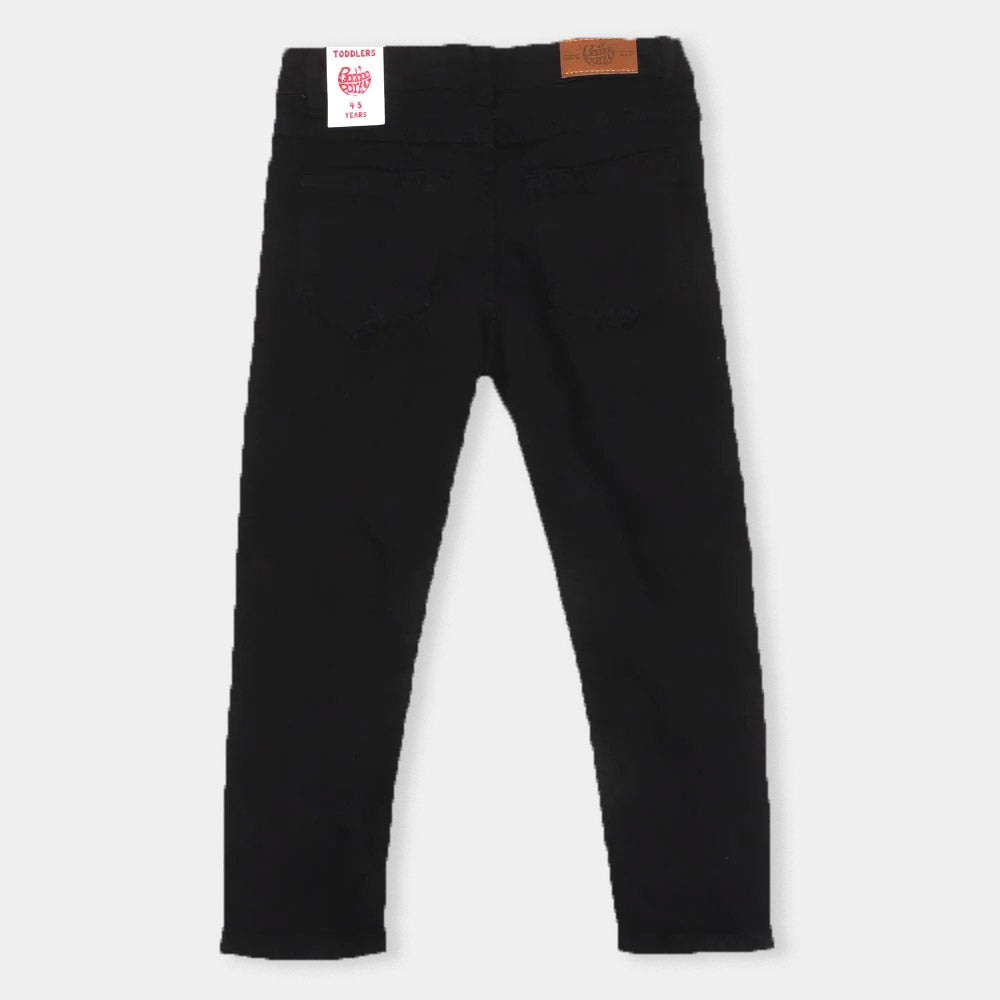 Boys Pant Denim Basic - BLACK