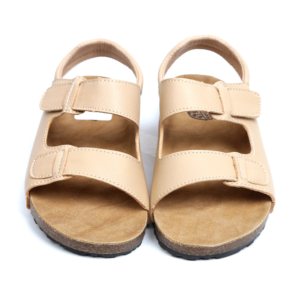 Casual Straps Sandal For Boys - Beige