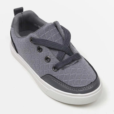 Casual Sneaker For Boys - Grey