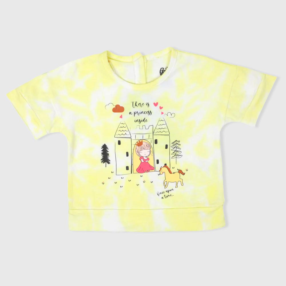 Infant Girls T-Shirt Time -Tie Dye 1