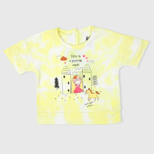 Infant Girls T-Shirt Time -Tie Dye 1